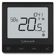 Ultratenký termostat so snímačom vlhkosti, 230 V