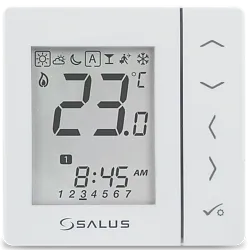 Digitální program. termostat 4v1, bílý, 230V