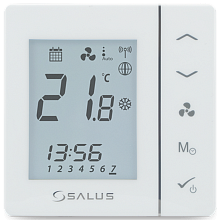 Termostat pro FAN COIL, bezdrátový, 2,4GHz, 230V