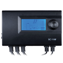 Regulátor pro ovládání čerpadla a třícestného ventilu