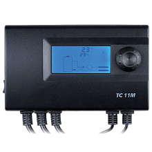 Regulátor pro ovládání čerpadla a třícestného ventilu