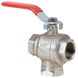 Kulový ventil s magnetem a filtrem 3/4"