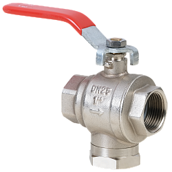 Kulový ventil s magnetem a filtrem 1"